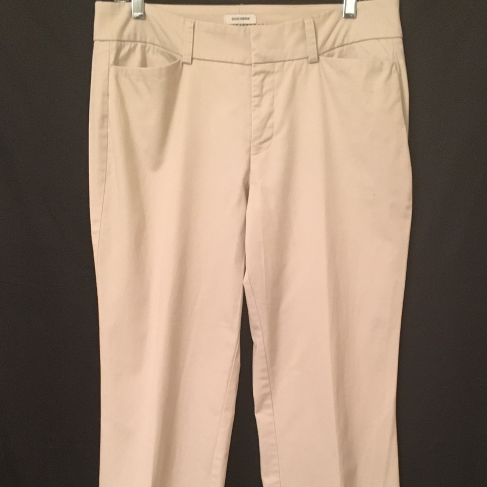 Dockers Cream Long Women’s Pants